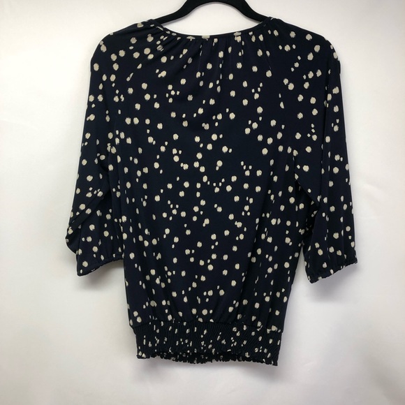 Dark Blue Susan Graver Top - Picture 2 of 7